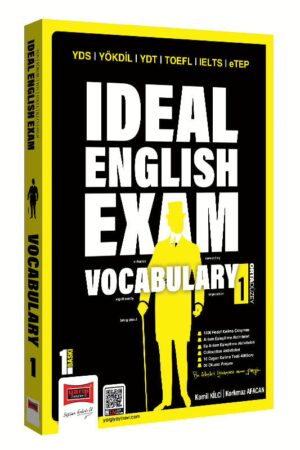 Yargı Yayınları YDS YÖKDİL YDT TOEFL IELTS eTep Ideal English Exam Vocabulary 1 (Orta Düzey) - Görsel 1