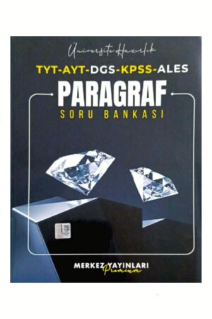 Merkez Premium Yayınları 2025 TYT AYT KPSS ALES DGS Paragraf Soru Bankası - Görsel 1