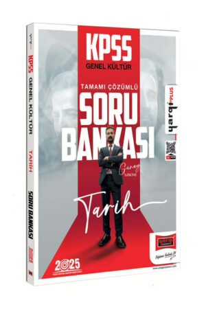 Yargı Yayınları 2025 KPSS Genel Kültür Tamamı Çözümlü Tarih Soru Bankası - Görsel 1