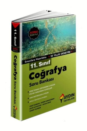 9786258104677 Aydın Yayınları, Coğafya, Soru Kitabı