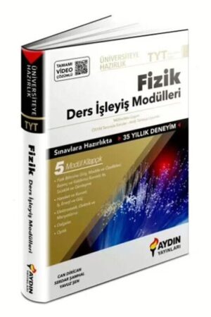 9786258104509 Aydın Yayınları, TYT Kitap, Fizik
