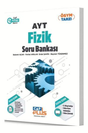 9786256040212 Çap Yayınları, AYT Kitap, Fizik, Soru Kitabı