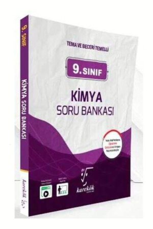 9786258419887 Karekök Yayınları, Kimya, Soru Kitabı