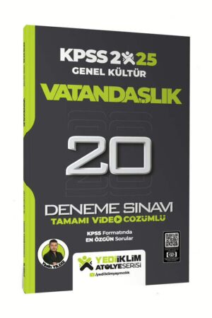 9786254317194 Yediiklim Yayınları, KPSS Kitap, Deneme Kitabı