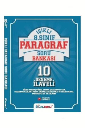 9786259858876 Bilal Işıklı, Soru Kitabı, Deneme Kitabı