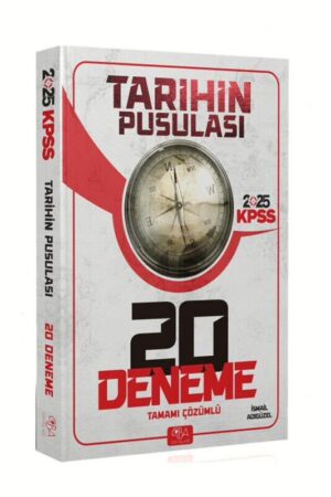 9786057299581 CBA Akademi, 2025, KPSS Kitap, Tarih, Deneme Kitabı