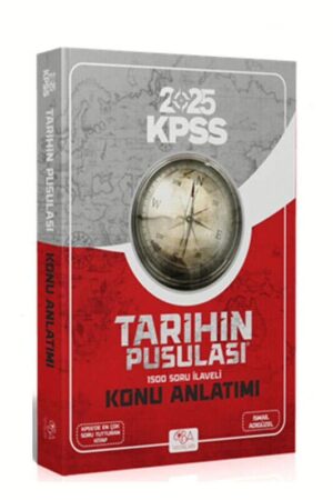9786057301543 CBA Akademi, 2025, KPSS Kitap, Tarih, Konu Kitabı