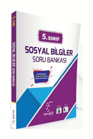 9786256180031 Karekök Yayınları, 2025, Sosyal Bilgiler Kitabı, Soru Kitabı