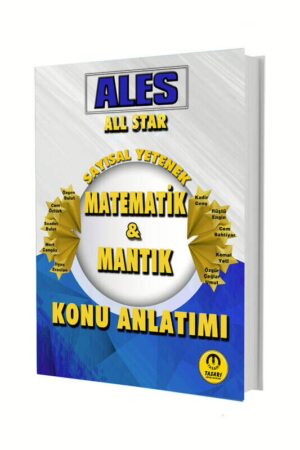 9786256334175 Tasarı Yayınları, 2025, Matematik Kitabı, ALES Kitap, Konu Kitabı