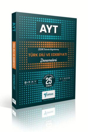 9786257972956 Toprak Yayıncılık, 2025, AYT Kitap, Deneme Kitabı