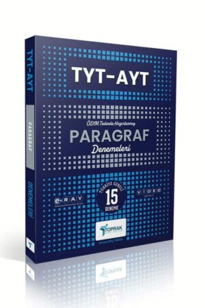 9786257972949 Toprak Yayıncılık, 2025, TYT Kitap, AYT Kitap, Deneme Kitabı