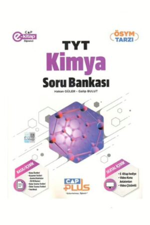 9786256040083 Çap Yayınları, 2025, TYT Kitap, Kimya, Soru Kitabı