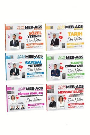 9999B1421 İndeks Akademi, 2025, Tüm Dersler