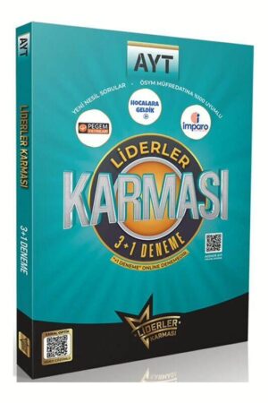 9786259777221 Liderler Karması, 2025, AYT Kitap, Deneme Kitabı