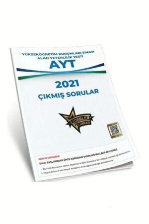 2025122002021 Liderler Karması, 2021, AYT Kitap, Çıkmış Soru Kitabı