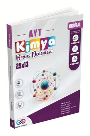 9786259534138 Orbital Yayınları, 2025, AYT Kitap, Kimya, Deneme Kitabı
