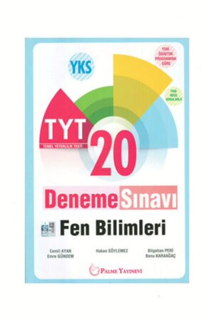 9786052822616 Palme Yayıncılık, TYT Kitap, Deneme Kitabı
