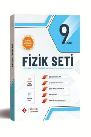 9786258203479 Sonuç Yayınları, 2025, Fizik
