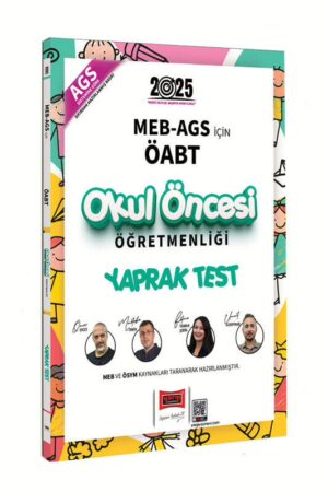 9786253704179 Yargı Yayınları, 2025, ÖABT Kitabı, Yaprak Test Kitabı