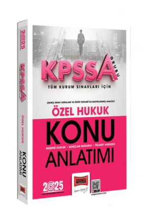9786253703288 Yargı Yayınları, 2025, Hukuk Kitabı, KPSS Kitap, Konu Kitabı