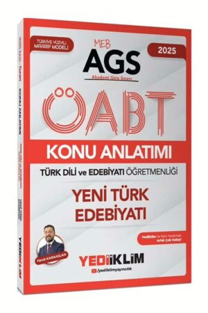 9786254318153 Yediiklim Yayınları, 2025, ÖABT Kitabı, Konu Kitabı