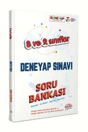 9786052804148 Editör Yayınevi, Tüm Dersler, Soru Kitabı