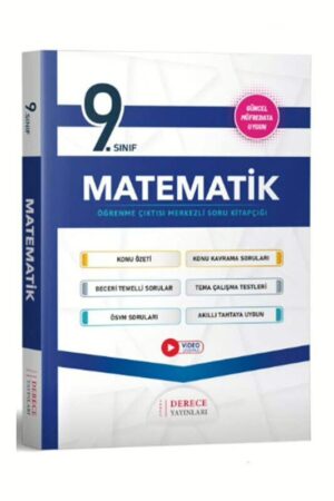 9786258206036 Sonuç Derece Yayınları, 2025, Matematik Kitabı