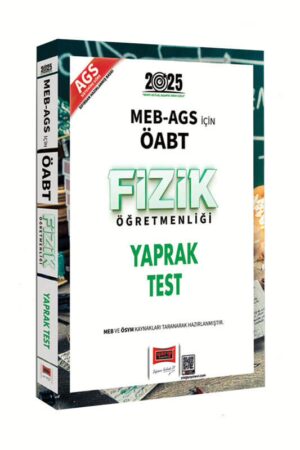 9786253704698 Yargı Yayınları, 2025, ÖABT Kitabı, Fizik, Yaprak Test Kitabı