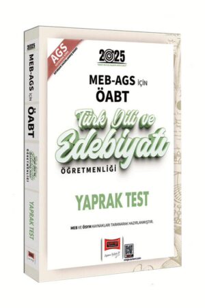 9786253704803 Yargı Yayınları, 2025, ÖABT Kitabı, Yaprak Test Kitabı