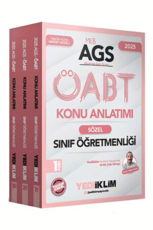 9786254318184 Yediiklim Yayınları, 2025, ÖABT Kitabı, Konu Kitabı