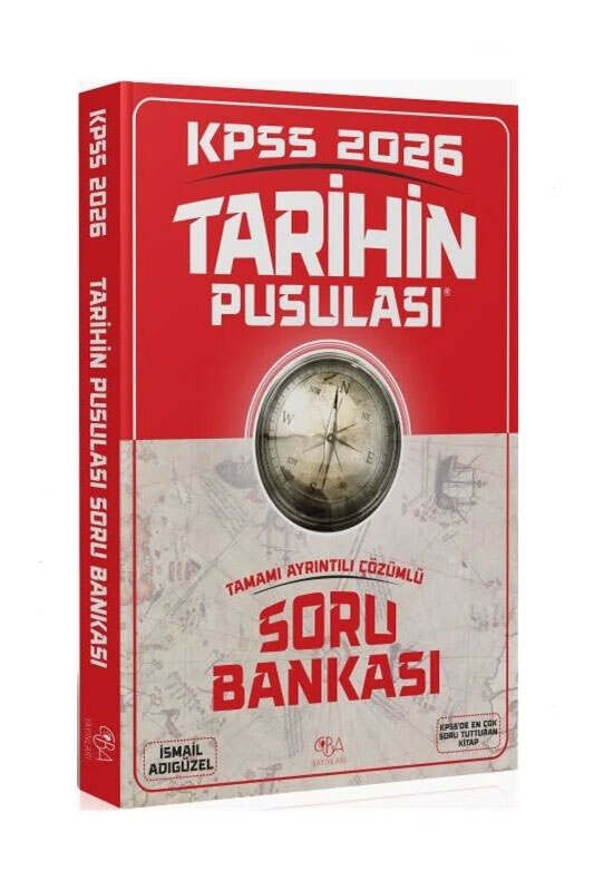 9786259613680 CBA Akademi, 2026, KPSS Kitap, Tarih, Soru Kitabı