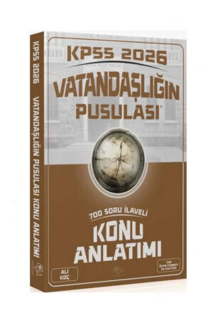 9786255833044 CBA Akademi, 2026, KPSS Kitap, Konu Kitabı