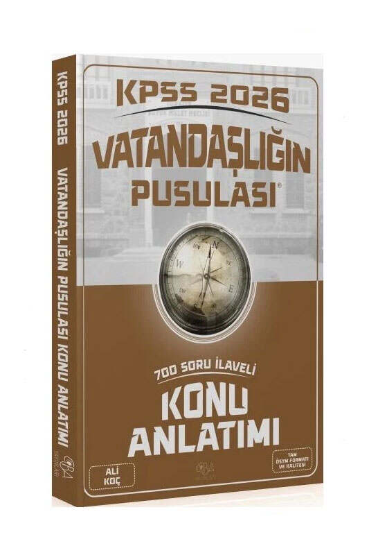 9786255833044 CBA Akademi, 2026, KPSS Kitap, Konu Kitabı
