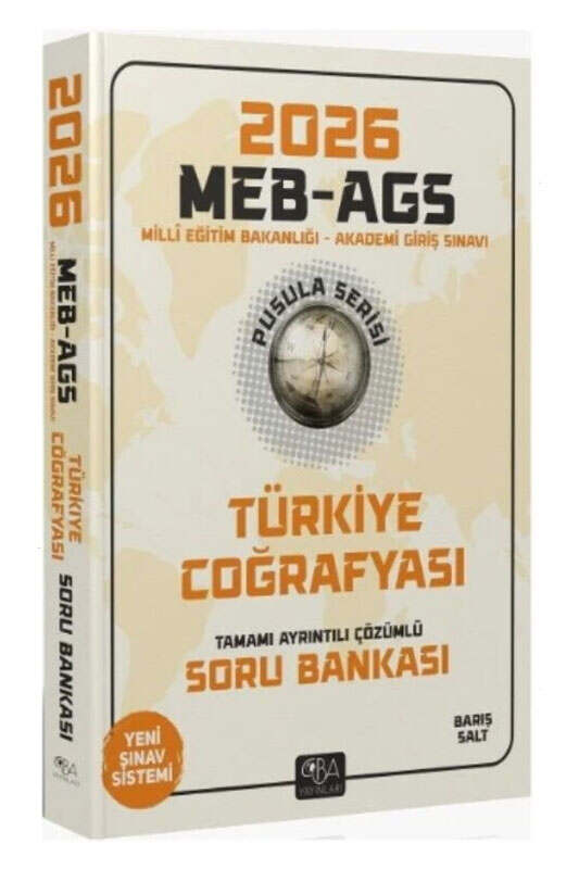 9786255833211 CBA Akademi, 2026, Coğafya, Soru Kitabı