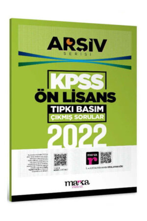 9786255501486 Marka Yayınları, 2022, KPSS Kitap, Çıkmış Soru Kitabı