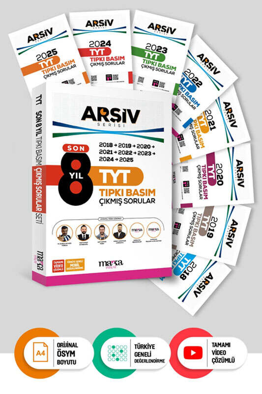 9786255501769 Marka Yayınları, TYT Kitap, Çıkmış Soru Kitabı