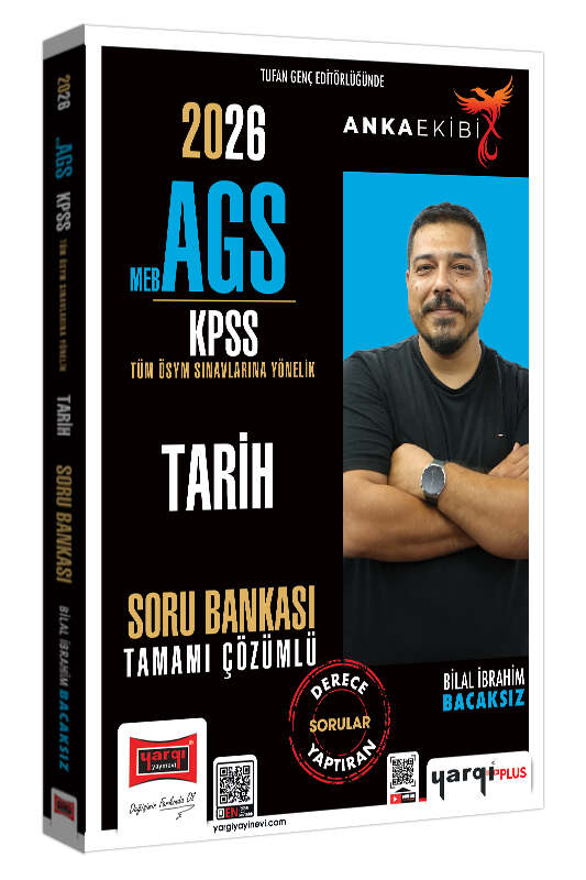 9786253708122 Yargı Yayınları, 2026, KPSS Kitap, Tarih, Soru Kitabı
