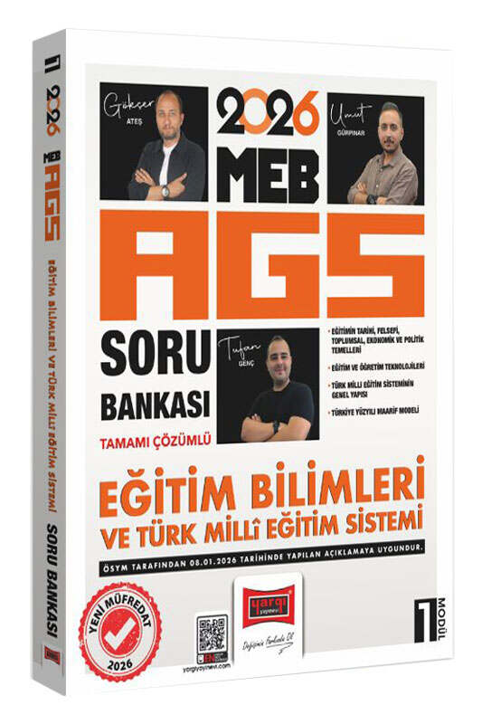 9786258576207 Yargı Yayınları, 2026, Eğitim Bilimleri, Soru Kitabı