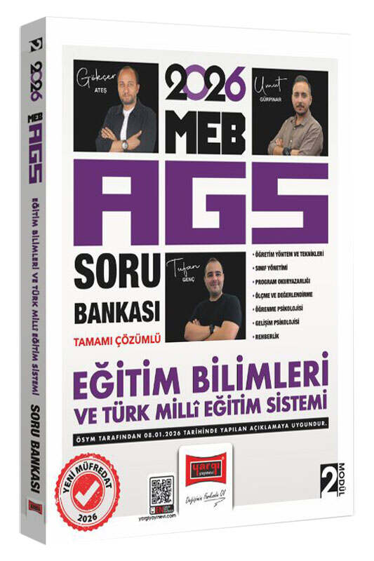 9786258576214 Yargı Yayınları, 2026, Eğitim Bilimleri, Soru Kitabı