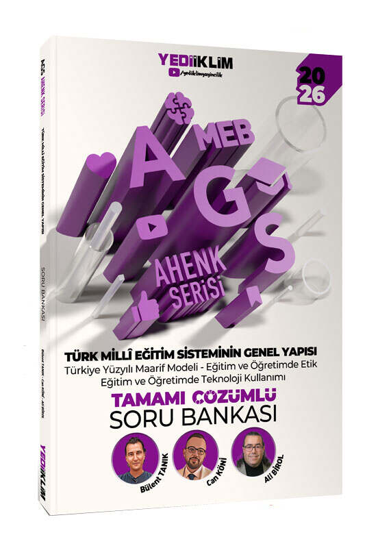 9786255836304 Yediiklim Yayınları, 2026, Soru Kitabı