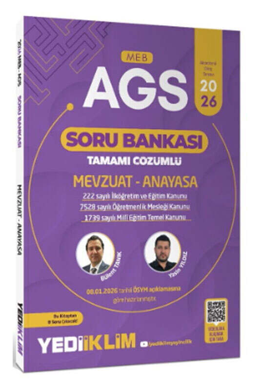 yediiklim-yayinlari-63656-59-B.jpg 9786258537185 Yediiklim Yayınları, 2026, Soru Kitabı