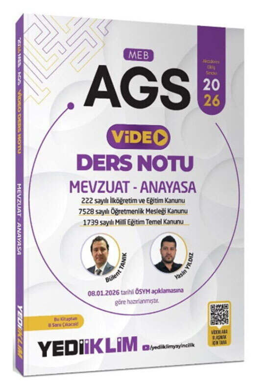 9786258537222 Yediiklim Yayınları, 2026