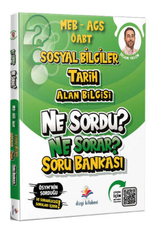 9786258730333 Dizgi Kitap Yayınları, ÖABT Kitabı, Sosyal Bilgiler Kitabı, Tarih, Soru Kitabı