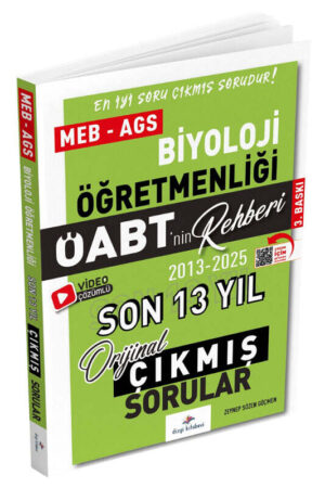 9786255843753 Dizgi Kitap Yayınları, 2026, ÖABT Kitabı, Biyoloji Kitabı, Çıkmış Soru Kitabı