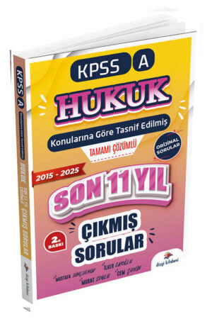 9786258730050 Dizgi Kitap Yayınları, 2026, Hukuk Kitabı, KPSS Kitap, Çıkmış Soru Kitabı