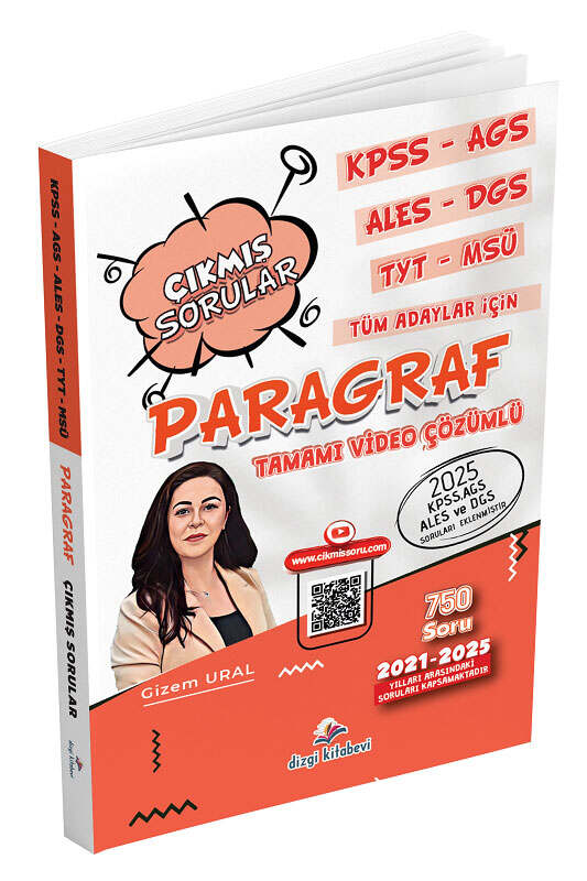 9786255843654 Dizgi Kitap Yayınları, 2026, KPSS Kitap, ALES Kitap, TYT Kitap, Çıkmış Soru Kitabı