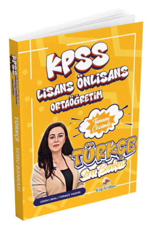 9786255788153 Dizgi Kitap Yayınları, 2026, Lise, KPSS Kitap, Türkçe, Soru Kitabı