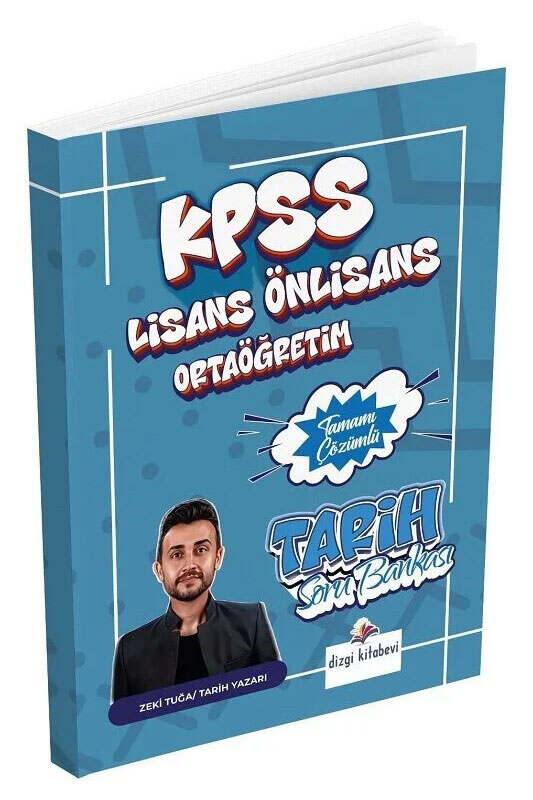 9786255843883 Dizgi Kitap Yayınları, Lise, KPSS Kitap, Tarih, Soru Kitabı