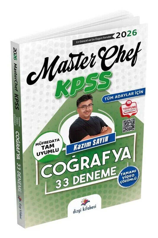 9786255788146 Dizgi Kitap Yayınları, 2026, KPSS Kitap, Coğafya, Deneme Kitabı