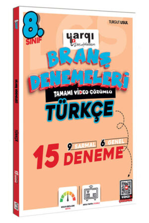 9786258576320 Yargı Ders Arkadaşım, Türkçe, Deneme Kitabı